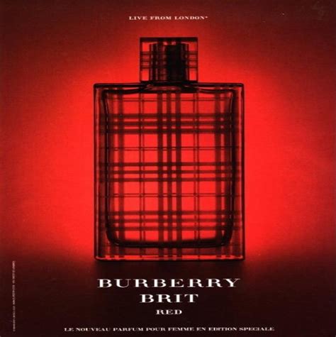 red burberry cologne